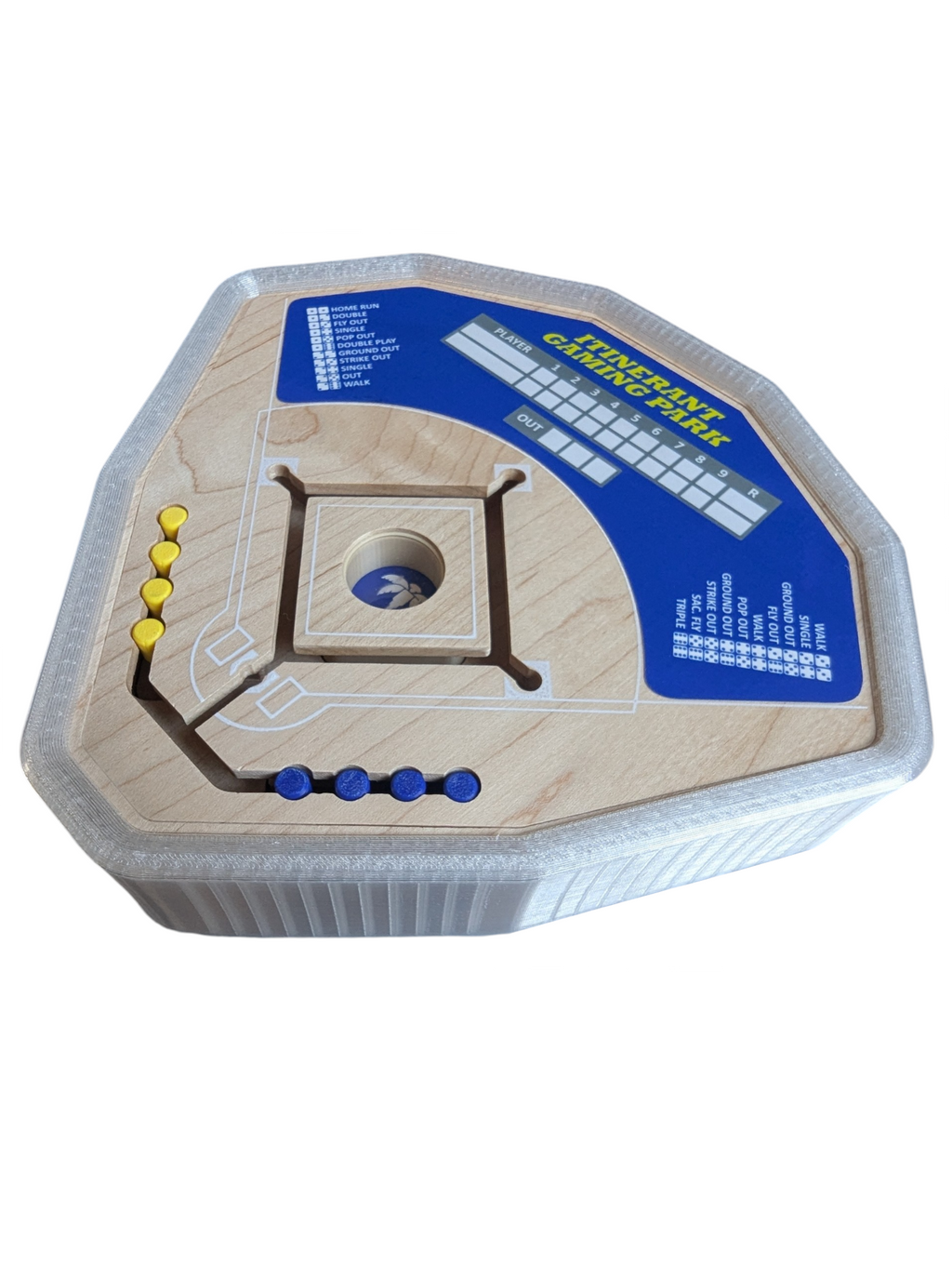 Bumper- Clear Score & Store Baseball Game