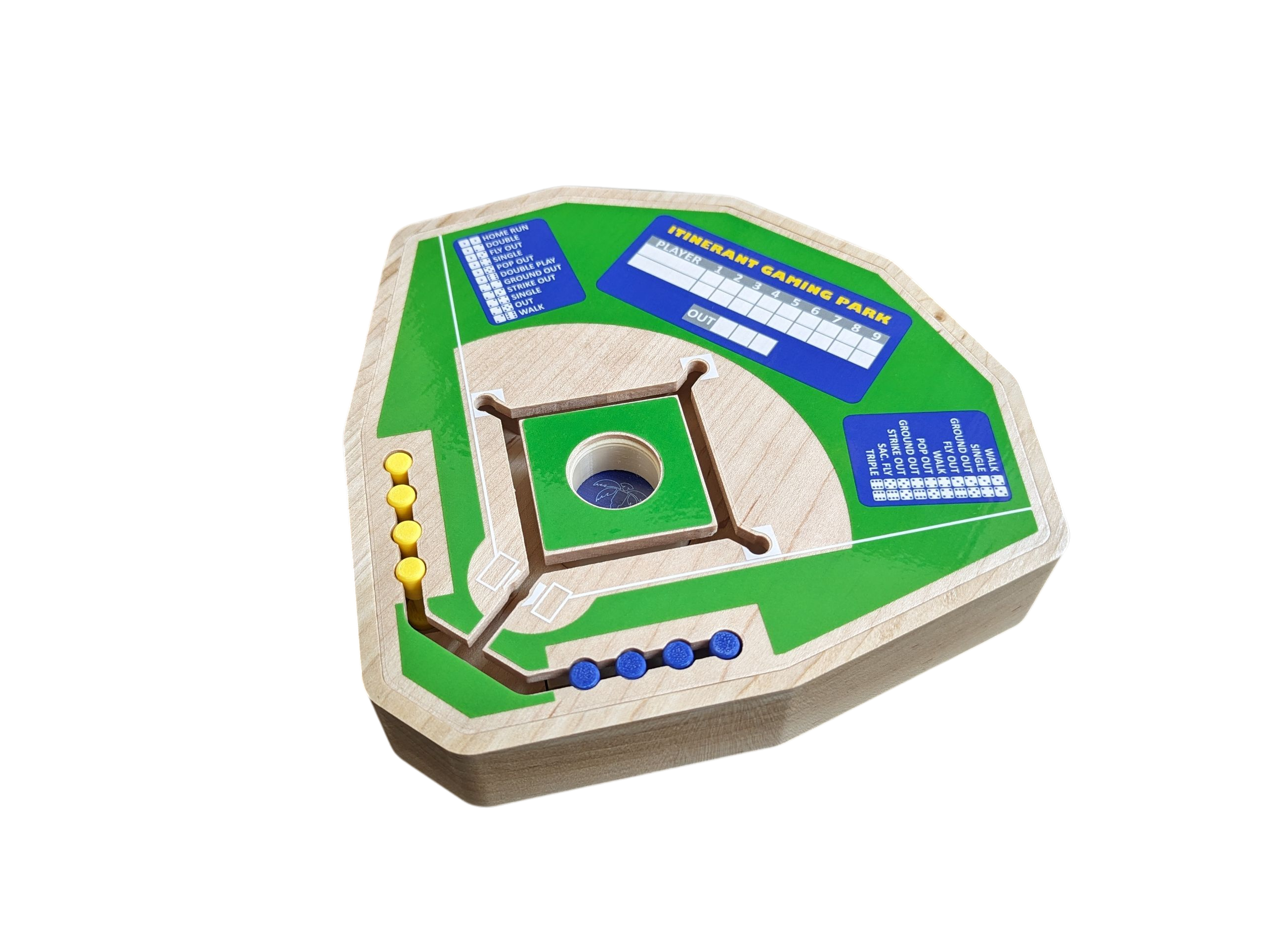 Score & Store- Baseball Game, Colored In-field