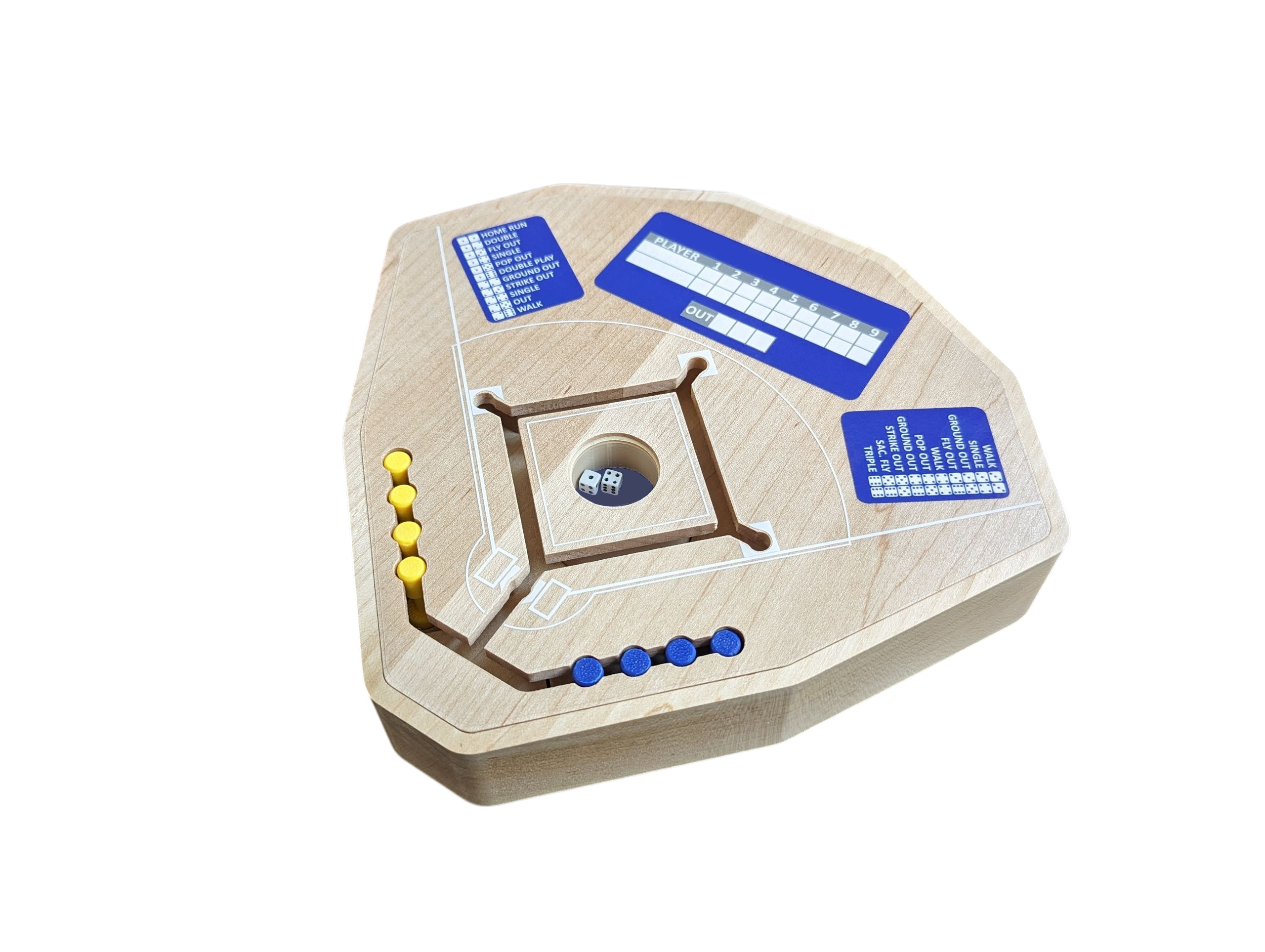 Score & Store- Baseball Game, Custom Artwork