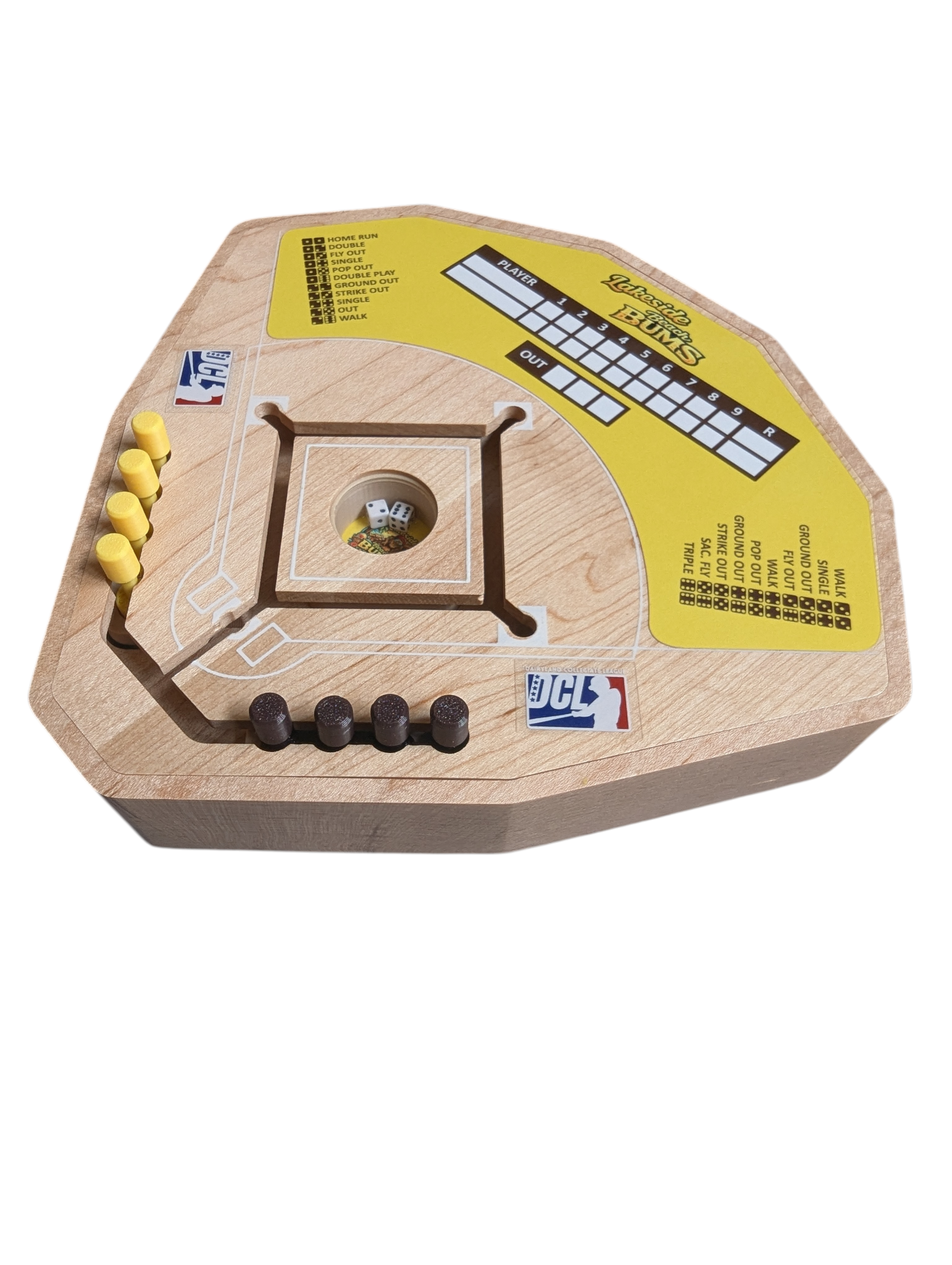 Score & Store- Lakeside Beach Bums Baseball Game
