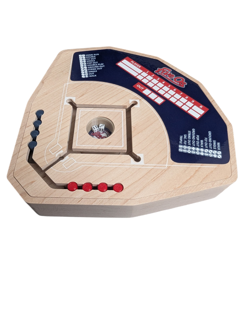 Score & Store- Oconomowoc Five O's Navy Team Baseball Game