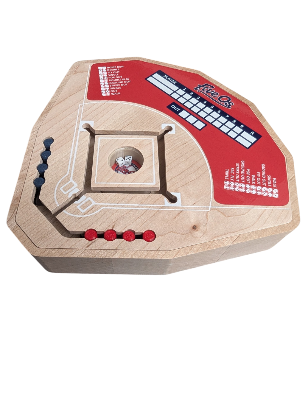 Score & Store- Oconomowoc Five O's Red Team Baseball Game