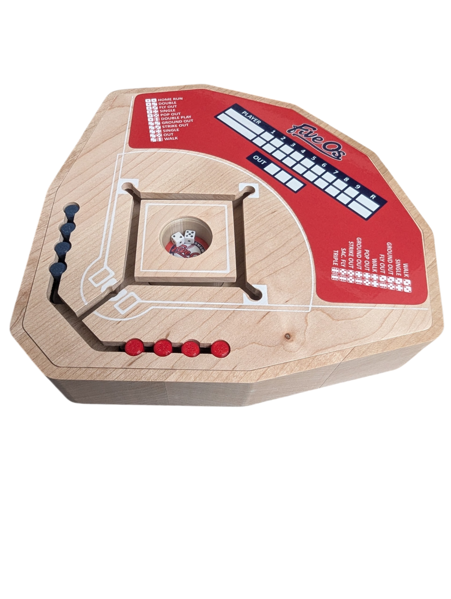 Score & Store- Oconomowoc Five O's Red Team Baseball Game