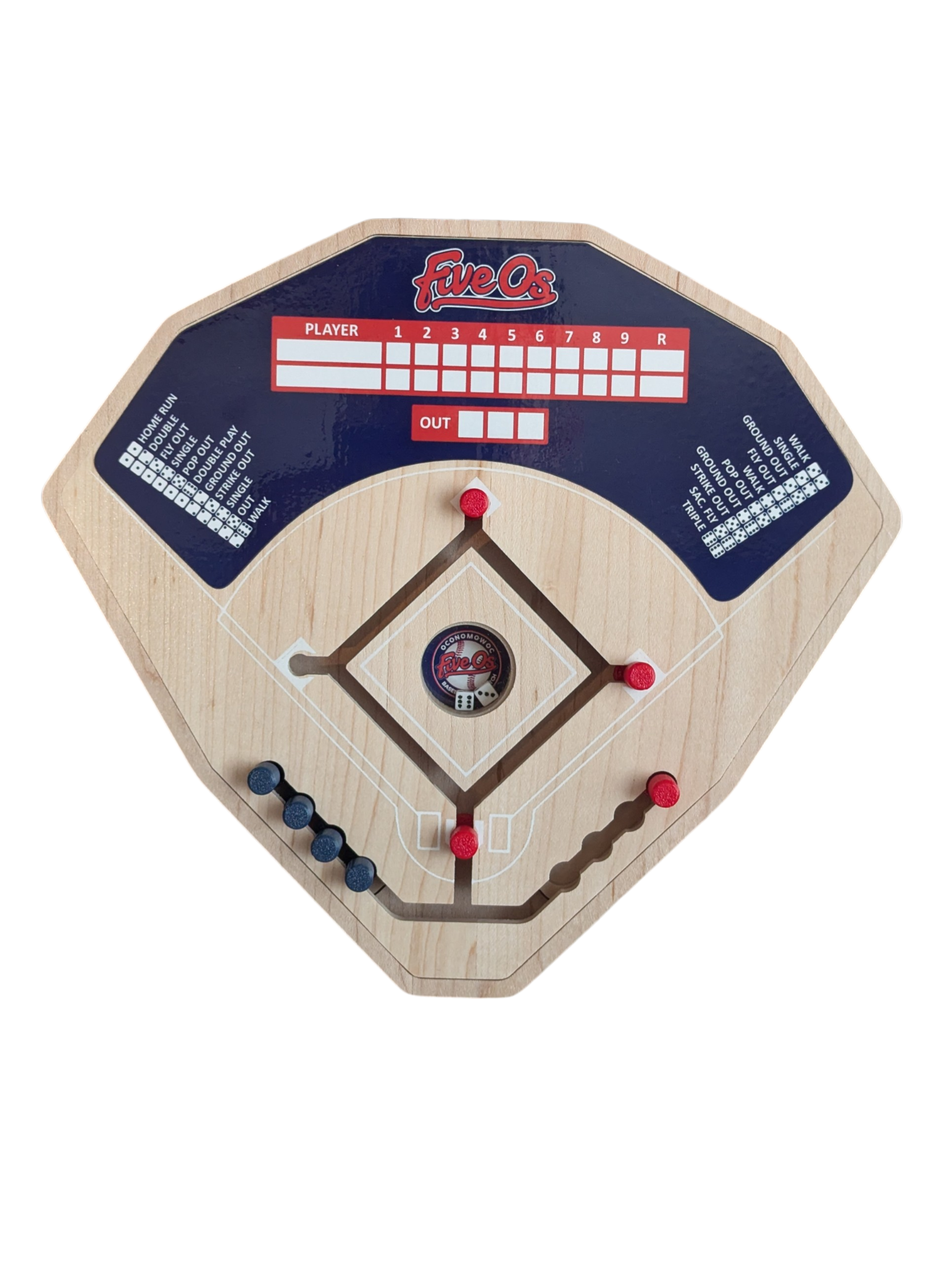 Score & Store- Oconomowoc Five O's Navy Team Baseball Game